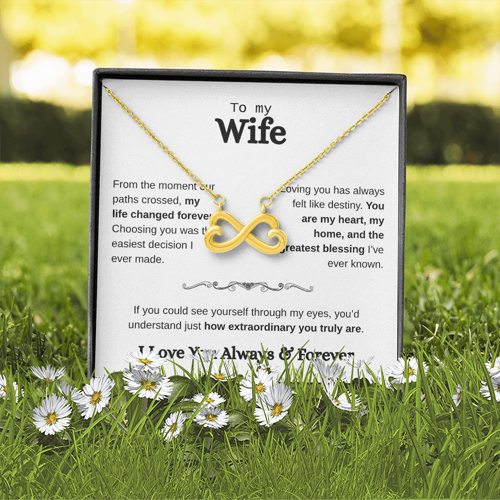 To My Wife - Endless Love Necklace