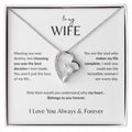 To My Wife - Forever Love Necklace